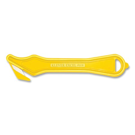 Klever Kutter Excel Plus Safety Cutter, 7" Handle, Yellow, 10PK PLS-400-30Y